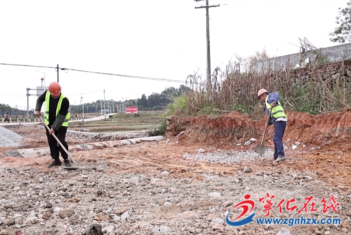 宁化中沙乡：加快道路修建改造 拓宽美丽乡村之路