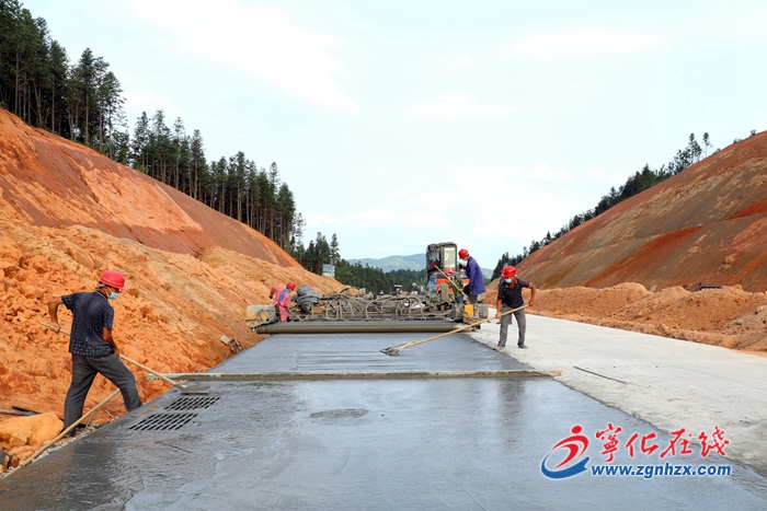 组图/宁化城关火车站枢纽连接线建设有序推进