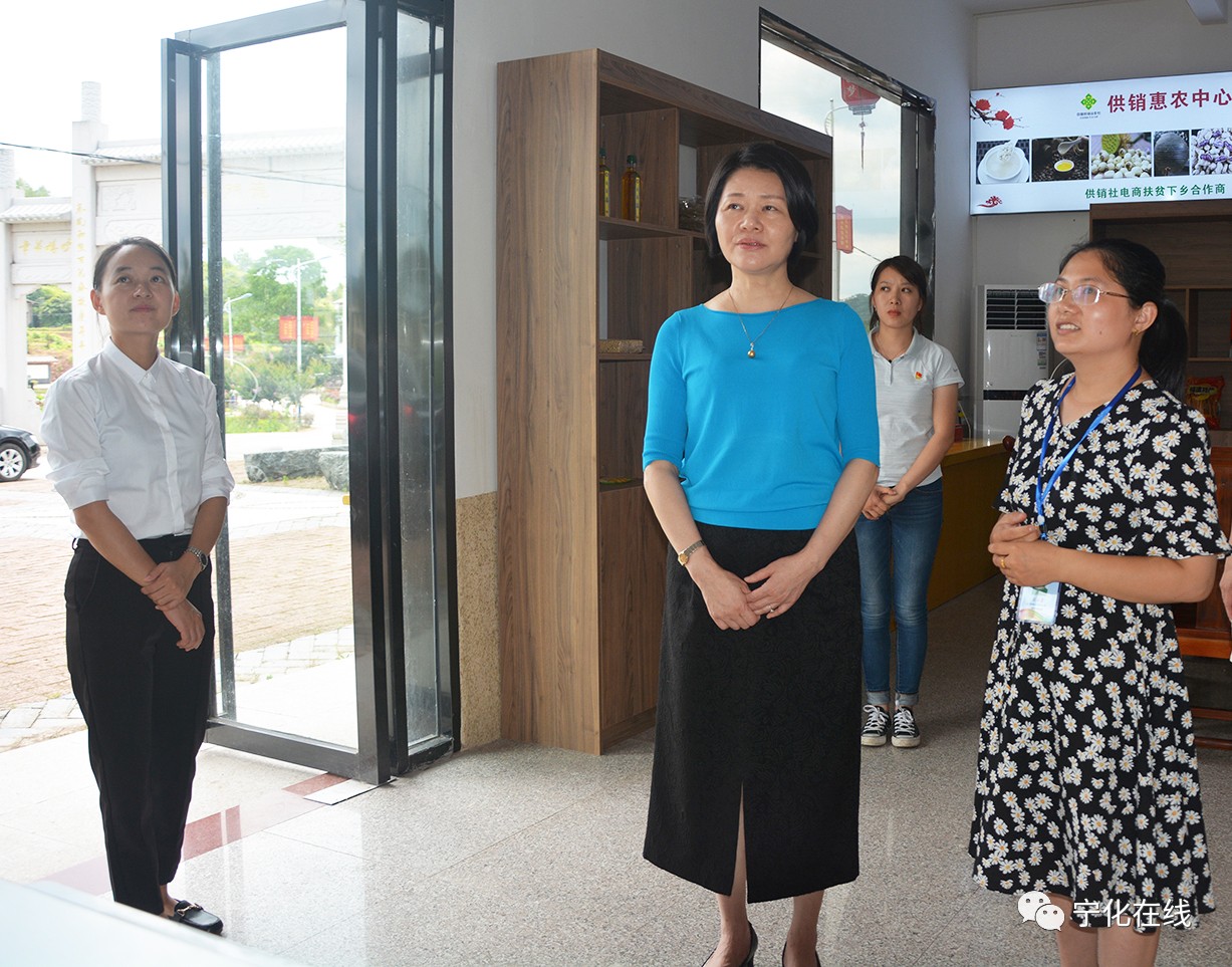 省妇联调研组来宁化调研